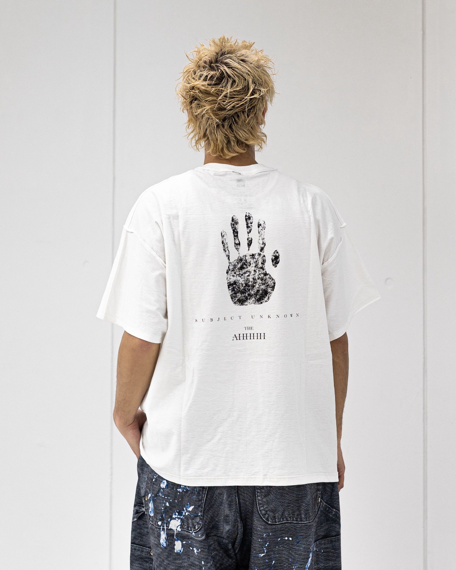 イズネスミュージック 26SS THE AHHHH T-SHIRTS (IMP7_17_NABET01)WHITE☆新作発売！
