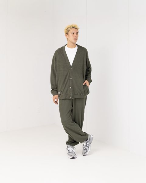 ReFresh!Service. “UTILITY PILE CARDIGAN SET-UP”(KHAKI)☆9月27日(土)発売！