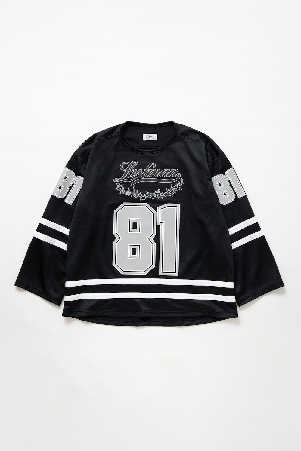 25SS LASTMAN 大久保篤志 JERSEY GAME SHIRTS LASTMAN - LASTMAN 25SS ラストマン大久保篤志 PRINTED TEE SHIRTS 