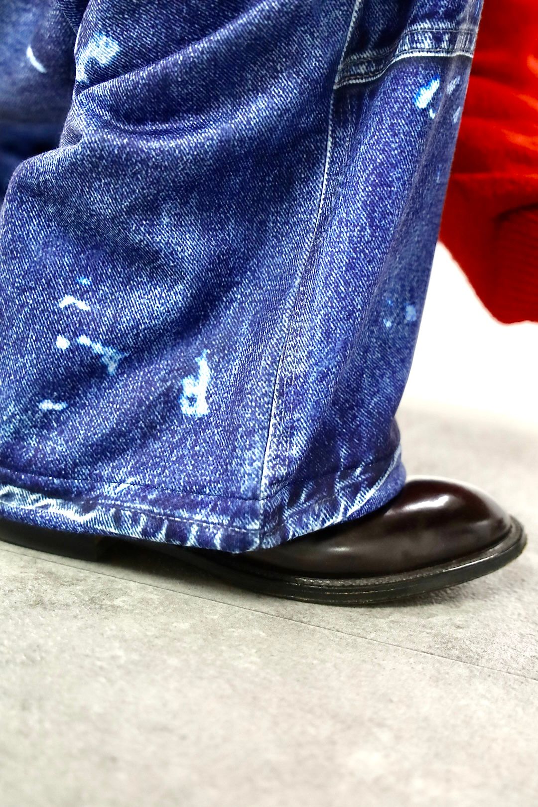 トーキングアバウト ジ アブストラクション 26SS PRINT DUCK WIDE PT(26SS-PT-002CH)DENIM新作発売！