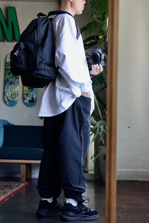 S.F.C 23FW SUPER BIG ROUND LS TEE"WHITE"スタイル