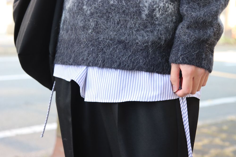 FDMTL MOHAIR SWEATER(FA21WL31) style. 2021.10.27.