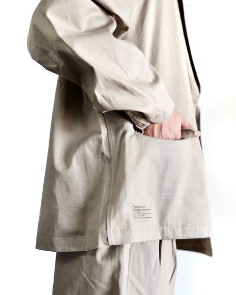 フレッシュサービス24SS CORPORATE CHINO JACKET スタイル 2024.1.20