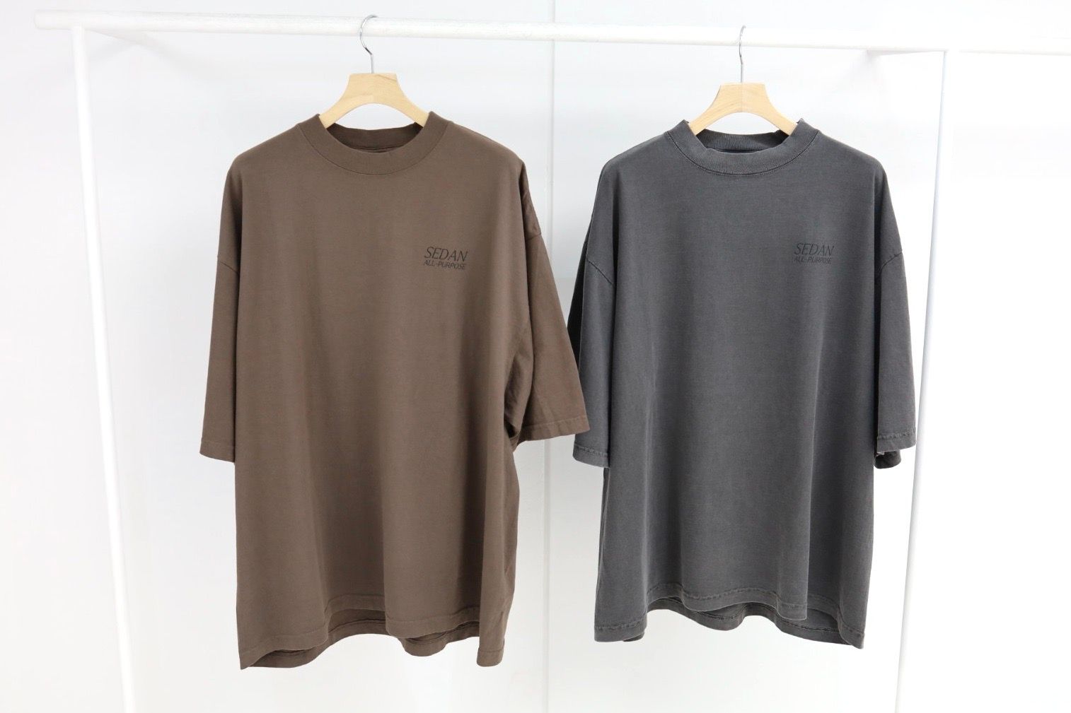 セダンオールパーパス 26SS Garment Dyed S/S Tee(SD26S-CT13)Dark Brown☆5月9日(土)発売！