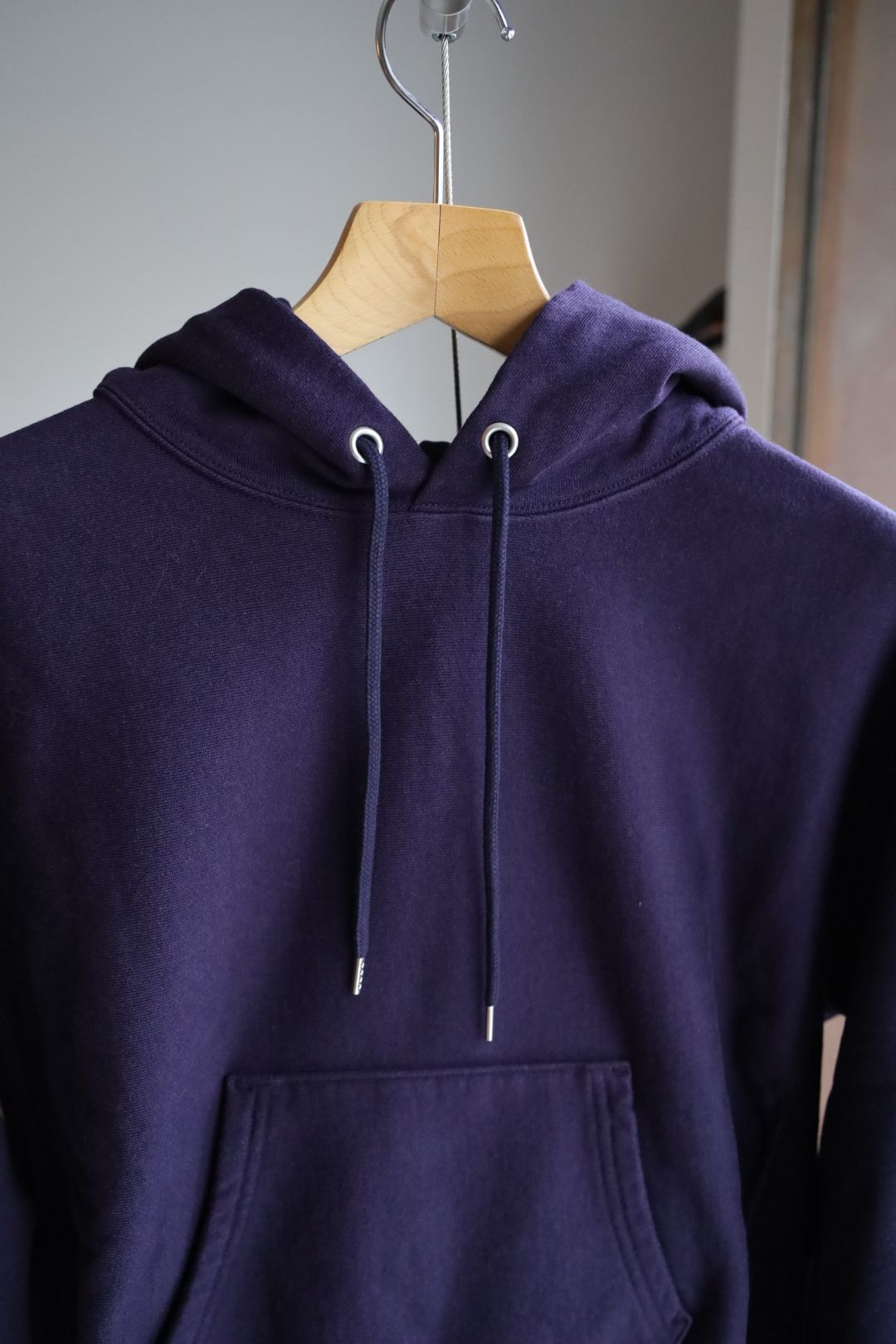 blurhms Women's 25FW Soft&Hard Sweat Hoodie P/O(bROOTS24F22F25)DarkPurple☆新作発売！