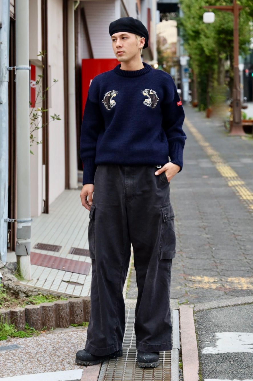 eYe JUNYA WATANABE MAN 梳毛天竺刺繍 Miller Rayner ニット 11月14日(金)新作発売！