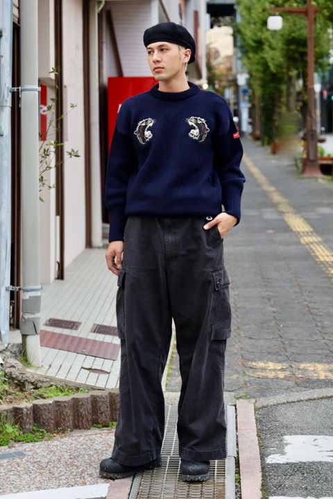 eYe JUNYA WATANABE MAN 梳毛天竺刺繍 Miller Rayner ニット 11月14日(金)新作発売！