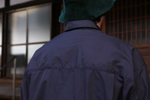 Broad L/S Oversized Regular Collar Shirt"C.GRAY"Style.2020.1.17.