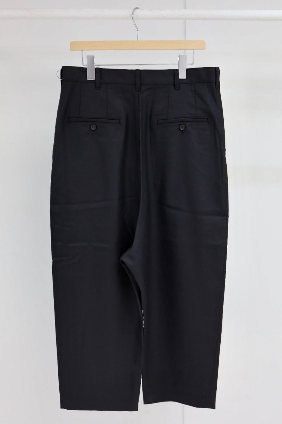 コムデギャルソンオム ウールギャバパンツ(HP-P102-051)BLACK