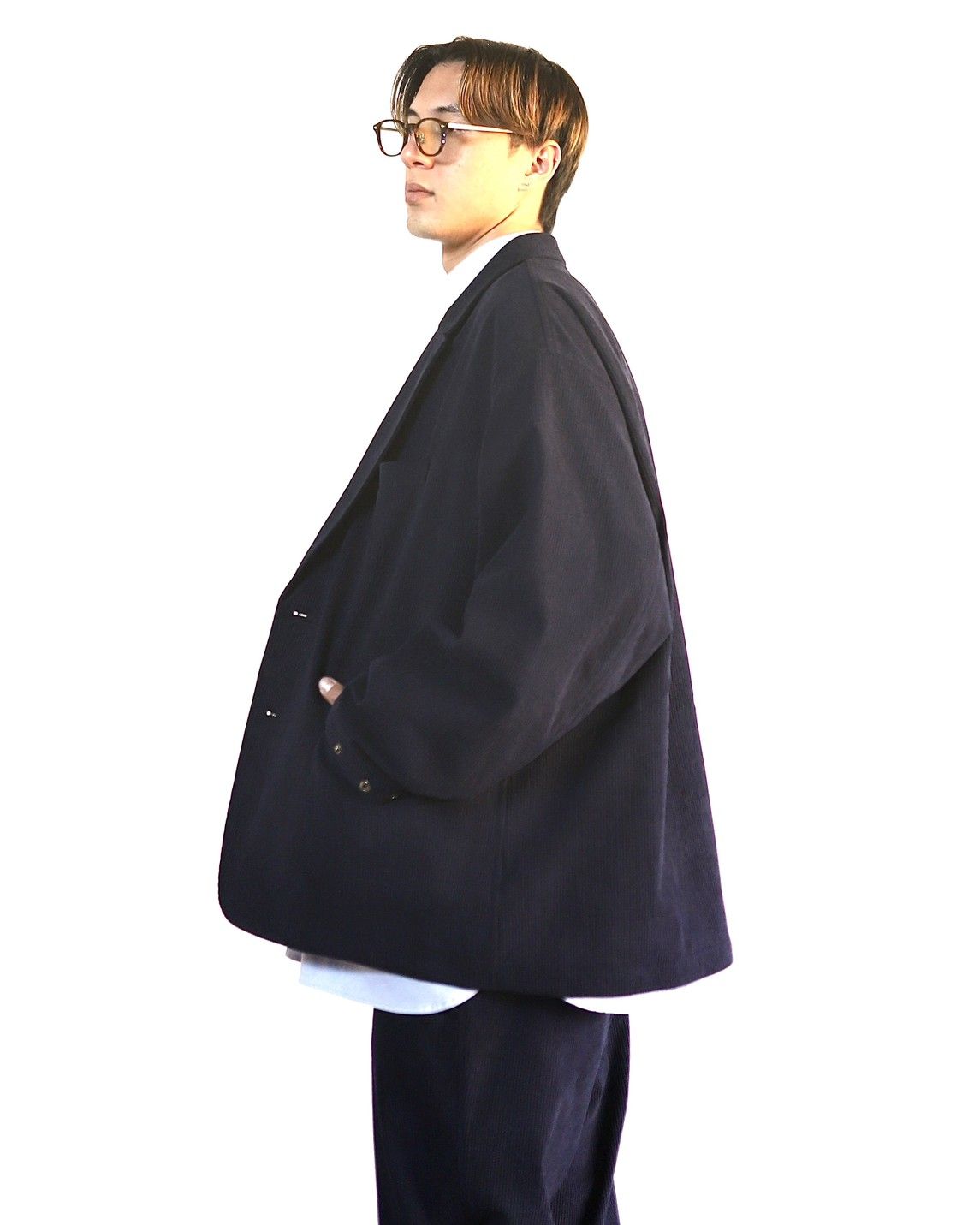 FreshService DRY CORDUROY JACKET"NAVY"スタイル