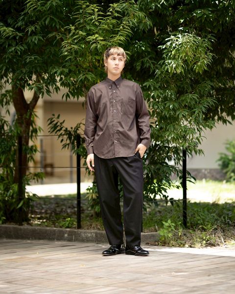 Graphpaper Easy Care Poplin L/S B.D Box Shirt 7月11日(土)新作発売！