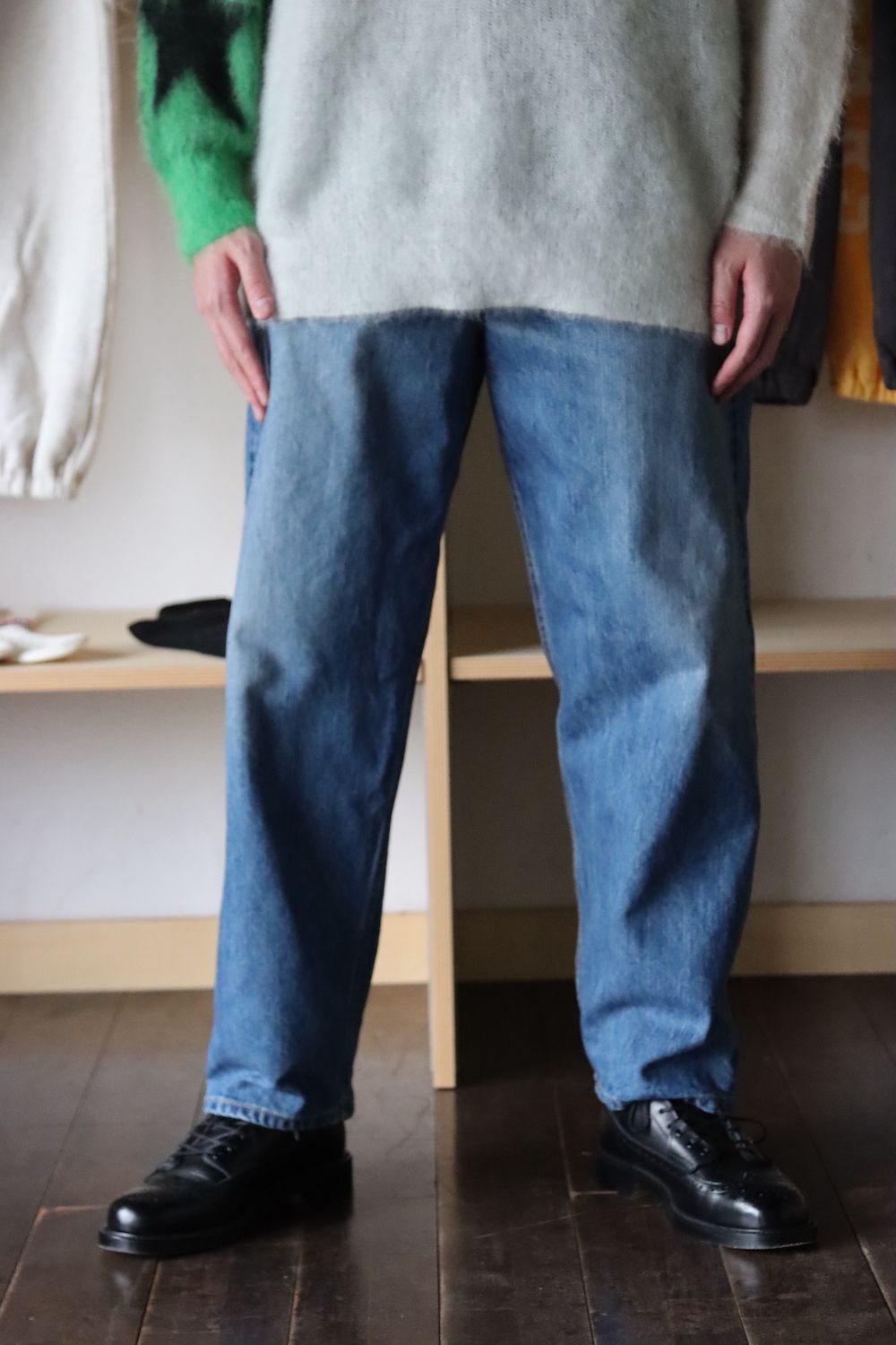 ©SAINT M×××××× STT_MOHAIR KNIT SWTER_AF(SM-S21-0000-054) style.2021.9.3