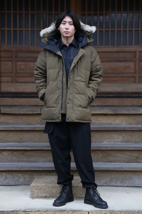 CANADA GOOSE  CARSON PARKA FF(3805MA)"GREEN"style.2020.11.8.