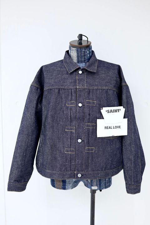 セントマイケル 26SS BBJ_DENIM JACKET/REGID(SM-MK8-0000-C45)BLUE☆3月20日(金)発売！