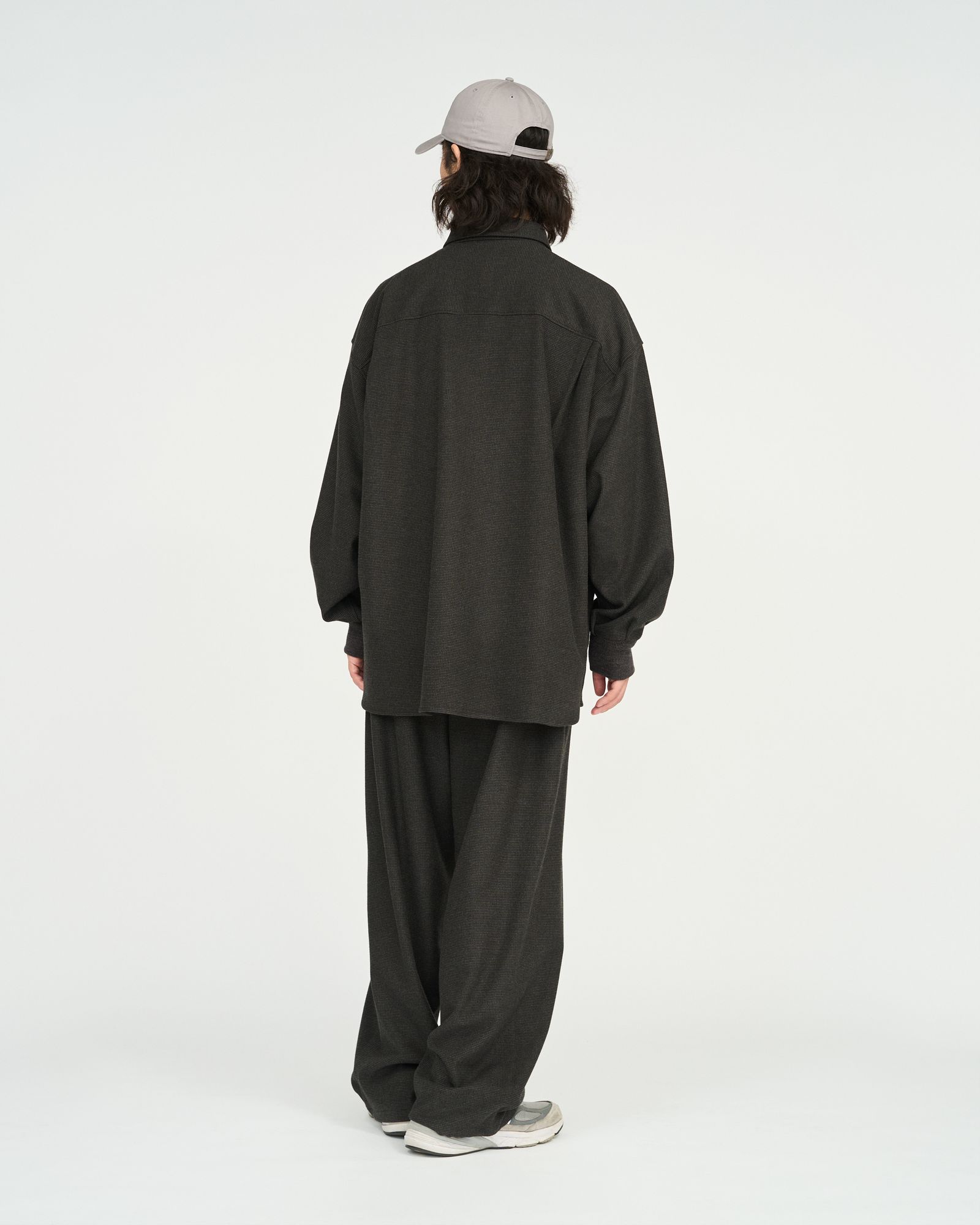 フレッシュサービス 26AW PRESWARM® RIBBED CUFF SHIRT(FSC263-50052)HOUNDSTOOTH☆9月26日(土)新作発売！
