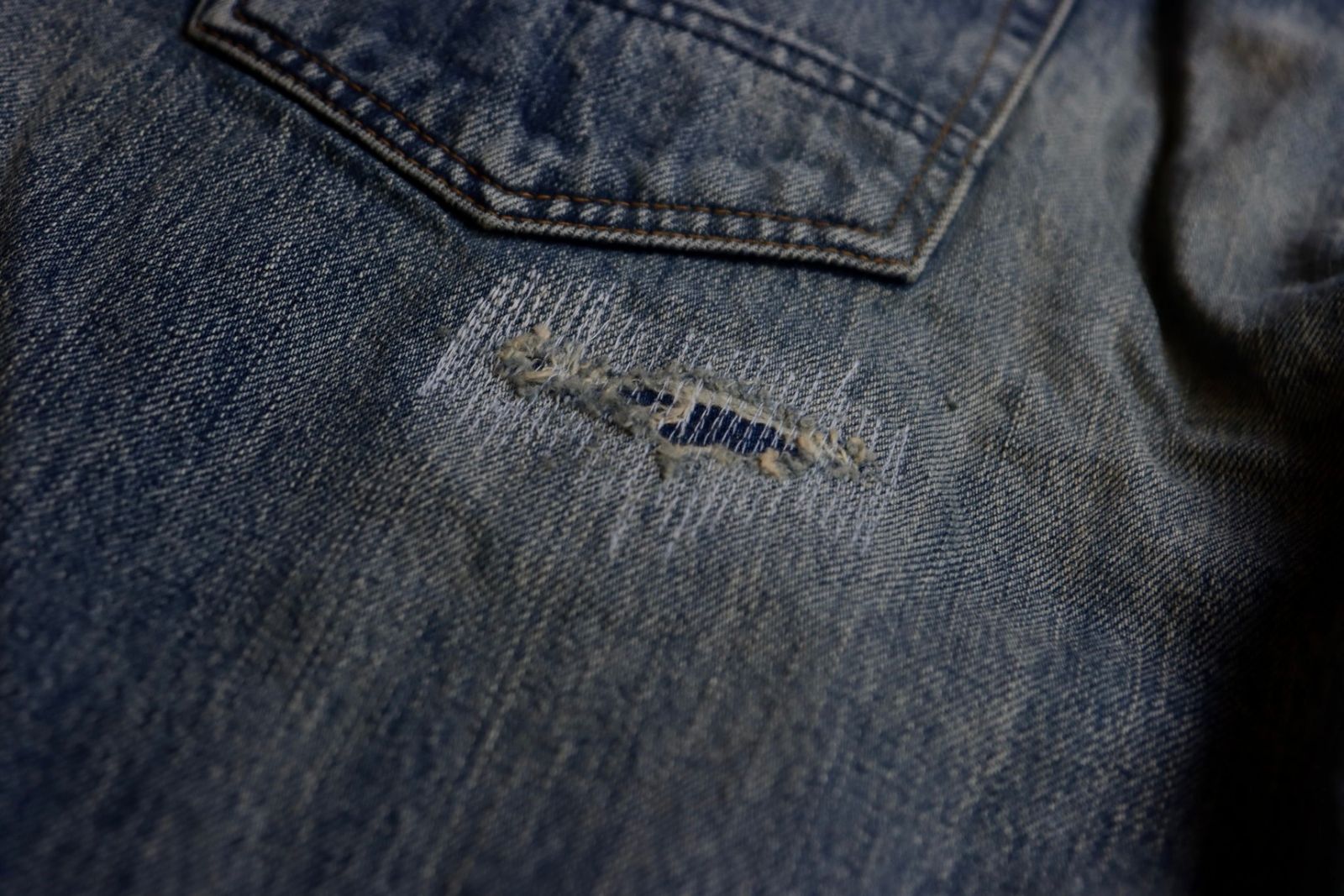 ファンダメンタル デニムCLASSIC STRAIGHT DENIM CS111(FA24MG111)INDIGO