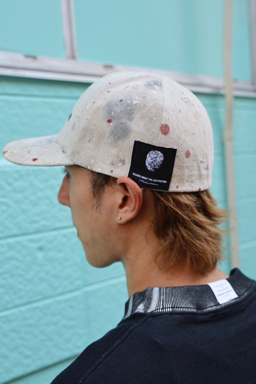 トーキングアバウト ジ アブストラクションRE-MAKE CAP(NPT-ACC-001R)WHITE