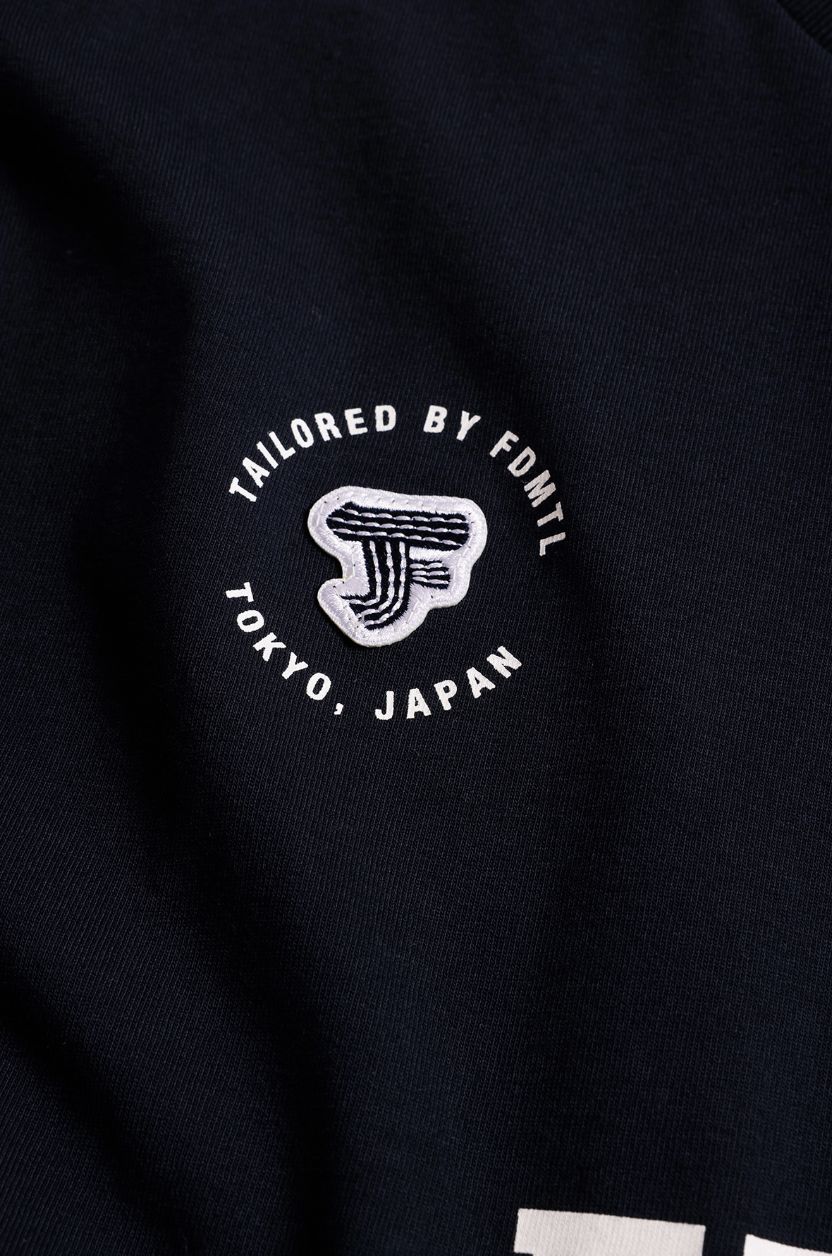 ファンダメンタル Tシャツ FDMTL PROD TEE(FA26TE13)NAVY☆新作発売！