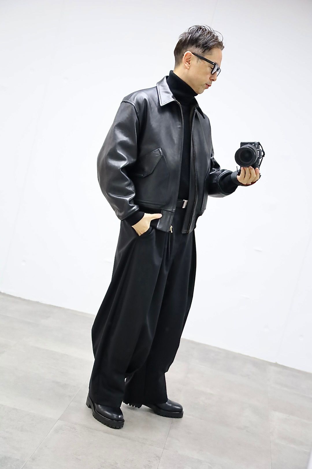 アプレッセ 2026 STYLE1  Leather CWU-45 Flight Jacket(26SAP-01-03)BLACK☆12月13日(土)発売！