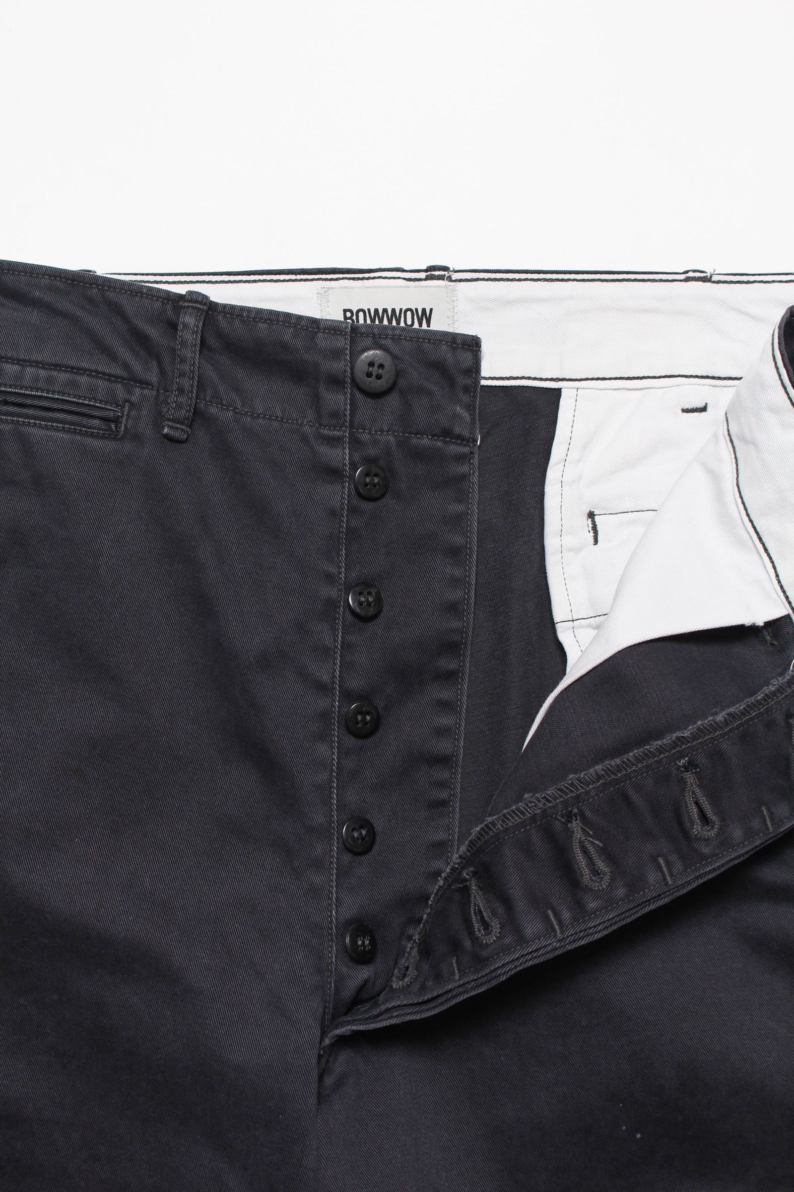 BOW WOW 26 New Year Release Items バウワウ BLACK WORK TROUSERS AGED(BW261-BWTA) BLACK☆1月2日11:00発売！