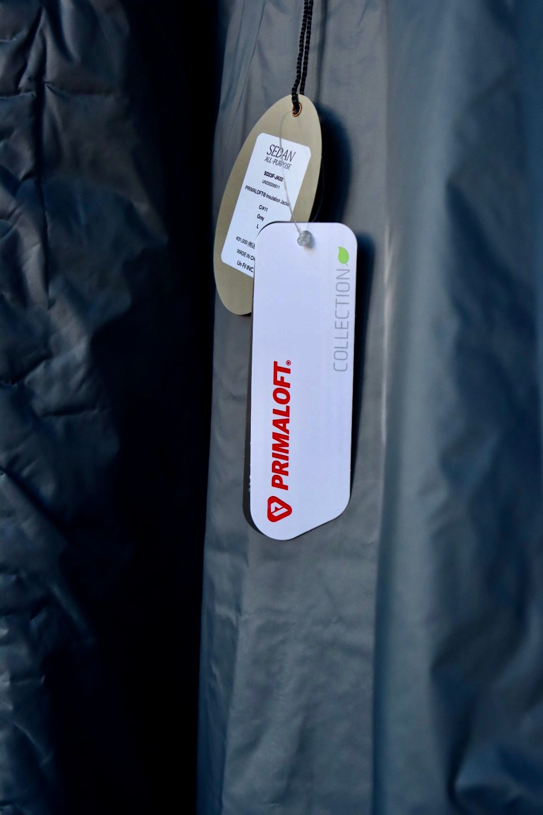 セダンオールパーパスFW23 PRIMALOFT®️Insulation Jacket (SD23F-JK02)Gray☆9月9日(土)発売！