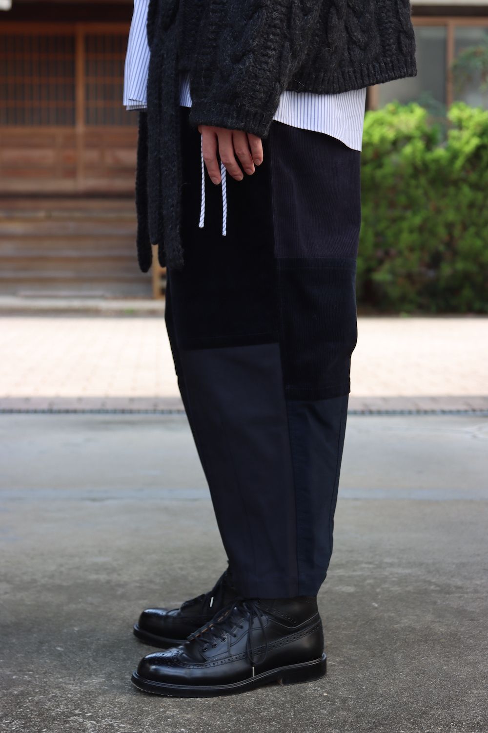 YOKE HAND KNITTING CABLE CARDIGAN(YK21AW0289S) style.2021.10.9.