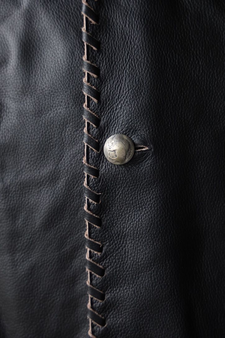 BOW WOW 25FWバウワウ BRAIDED LEATHER COVERALL(BW252-BLC) BLACK★9月20日(土)発売！