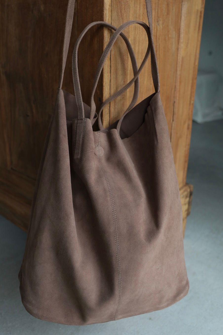 Morphee / モルフェトートバッグ 3WAY LARGE TOTE(L SIZE)SUEDE [ELEPHANT]☆新作発売！