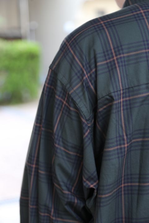 FreshService CHECK FLAP POCKET L/S SHIRT(FSW-21-SH_68) style.2021.7.24.