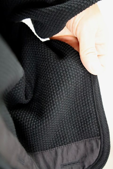 COMME des GARCONS HOMME 26SS 綿度詰カノコジップアップカーディガンスタイル