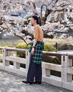A.PRESSE アプレッセ23SS Military Denim Trousersスタイル