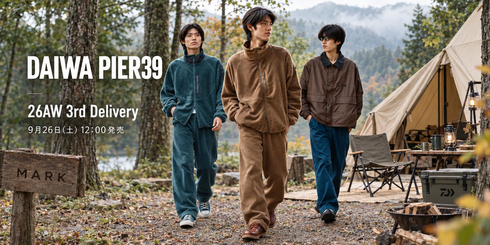 DAIWA PIER39 2026AW☆9月26日(土)12:00新作発売！