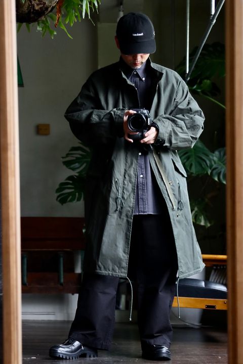 A.PRESSE 22FW M-65 Mods Coatスタイル.2022.8.31.