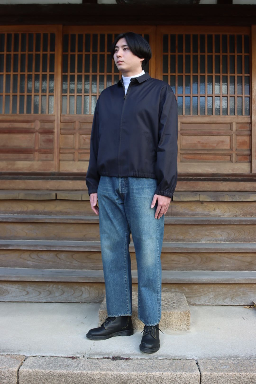 Washed Denim Wide Pants(22SAP-04-07H)INDIGO - 30