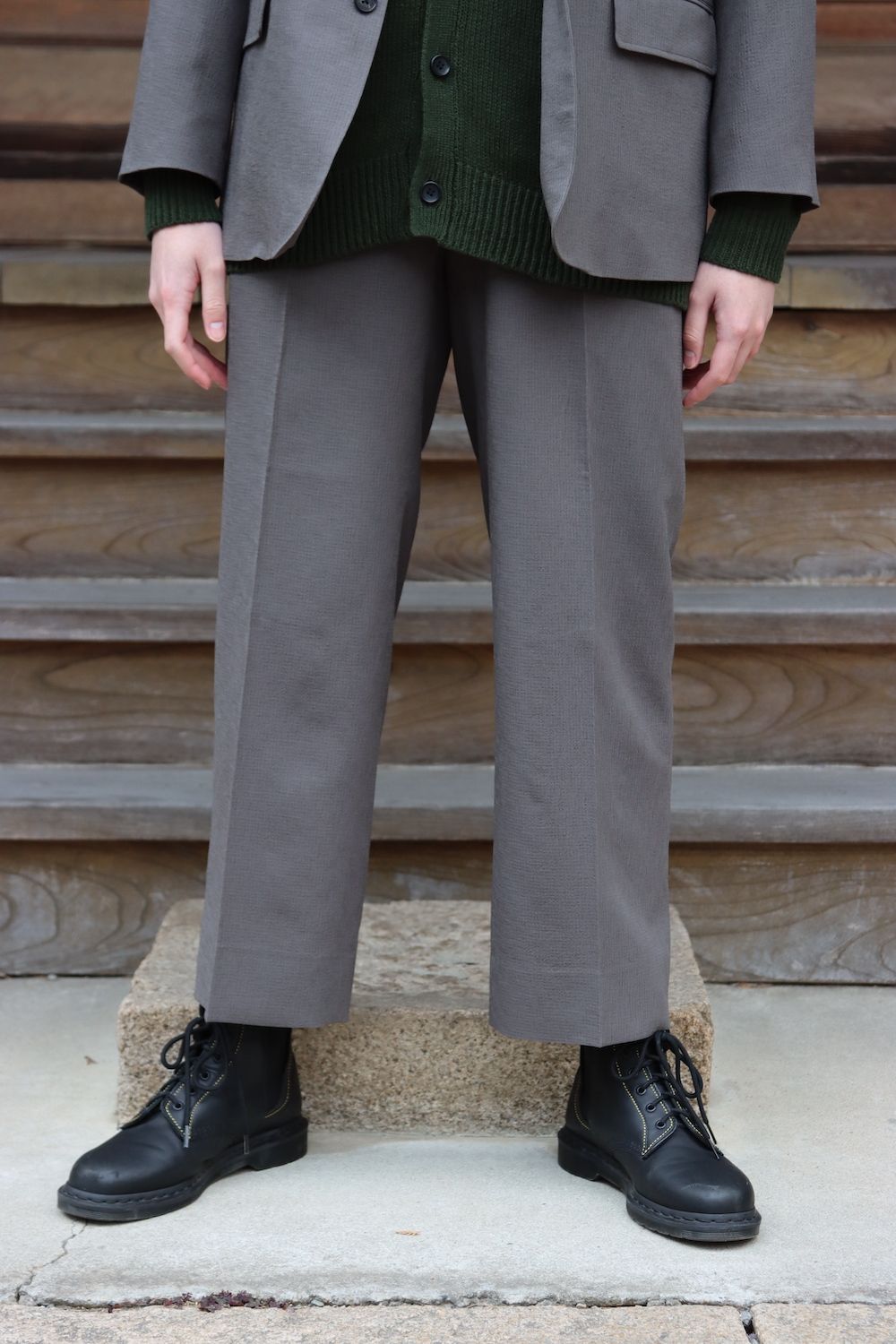 UNIVERSAL PRODUCTS CREPE UNCONSTRUCTED 2B JACKET style.2022.1.30.