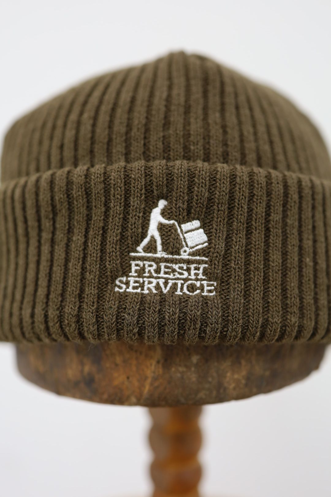 フレッシュサービスTHERMAL RIB KNIT WATCH CAP(FSP254-90069)KHAKI☆11月15日(土)発売！
