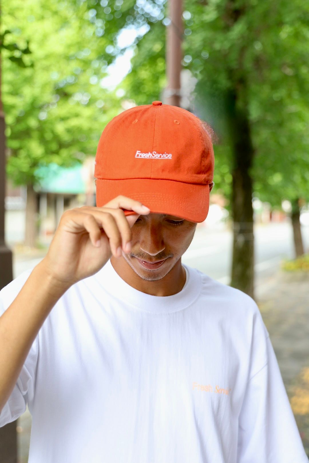 フレッシュサービス キャップCORPORATE CAP(RUST)☆8月2日(土)再入荷！
