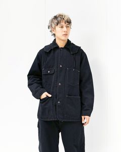アプレッセ 2026 STYLE1 Vintage Silk Hemp Coverall Jacket (26SAP-01-17)BLACK☆1月24日(土)発売！