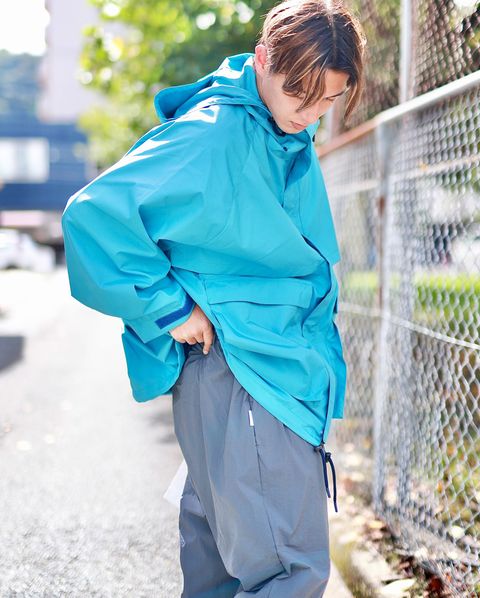 S.F.C 23FW 3LAYER JACKET"BLUE"スタイル