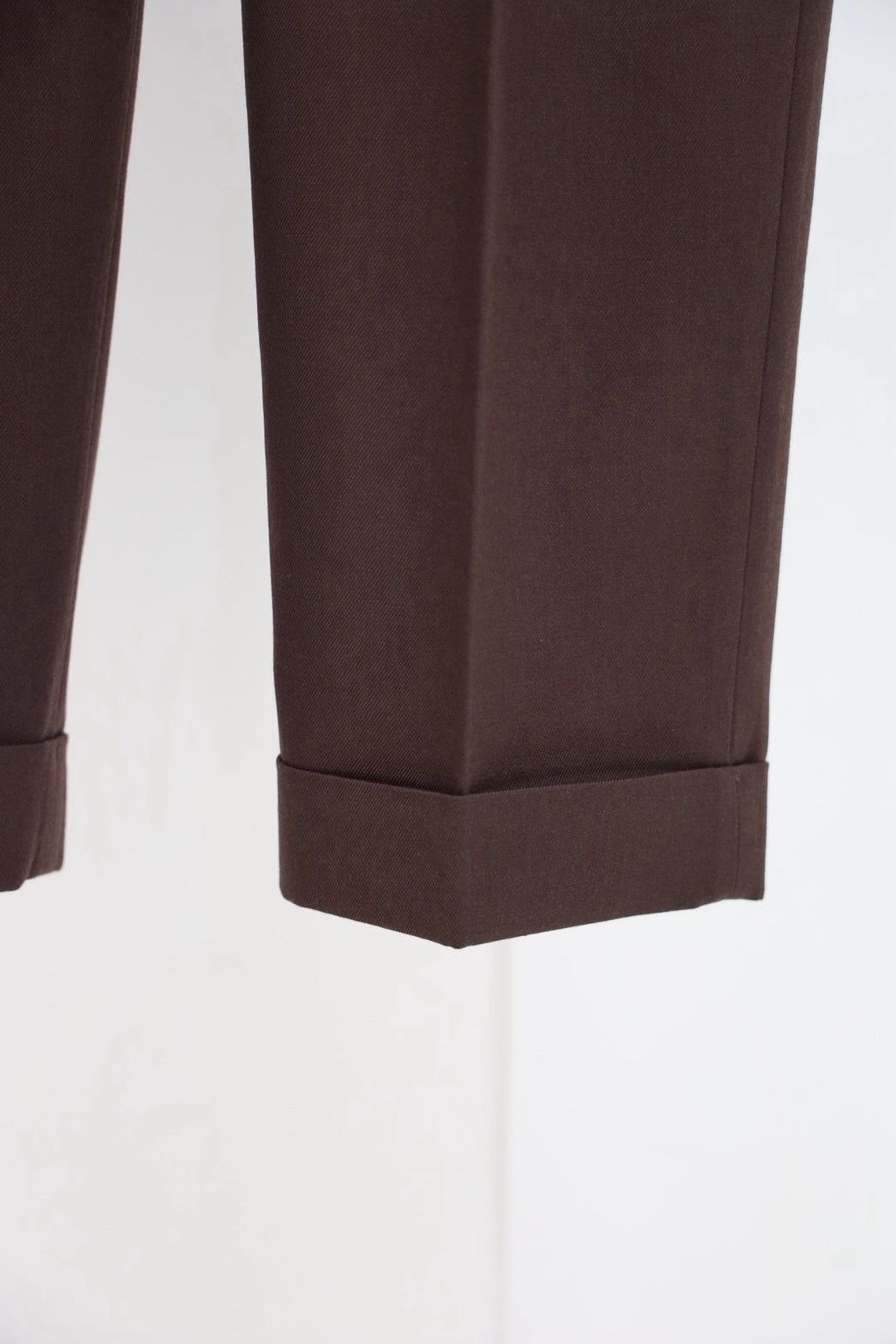 マーカウェア 26AW DOUBLE PLEATED SEMI EASY TROUSERS(A26C07PT02C) DARK BROWN☆新作発売！