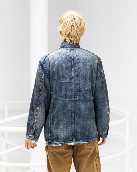 BOWWOW HERITAGE DENIM CHORE COAT AGED 新作発売！