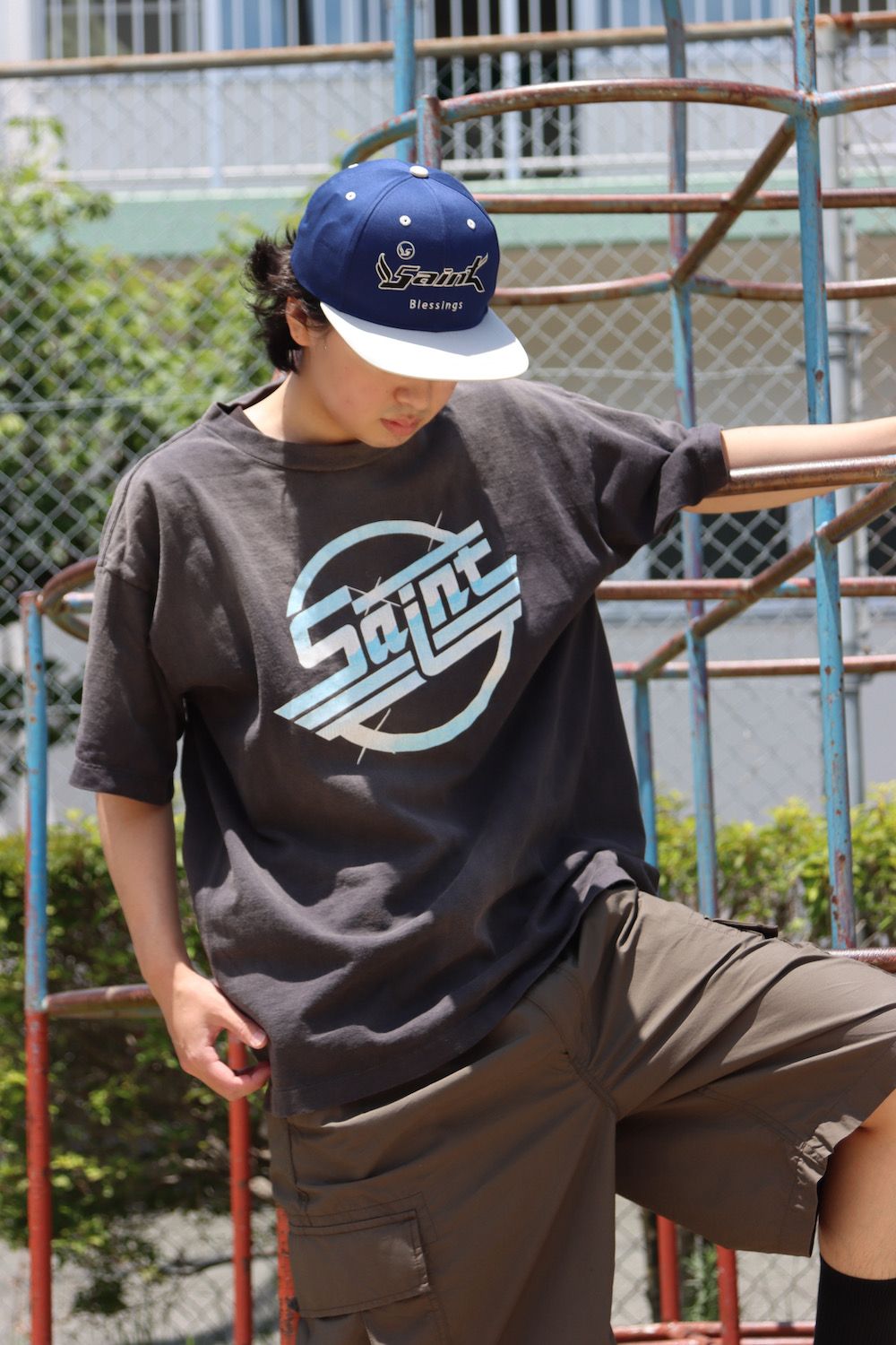 セントマイケル22SS SS CIRCLE.S TEE(SM-S22-0000-022) style.2022.05.28. | 2454