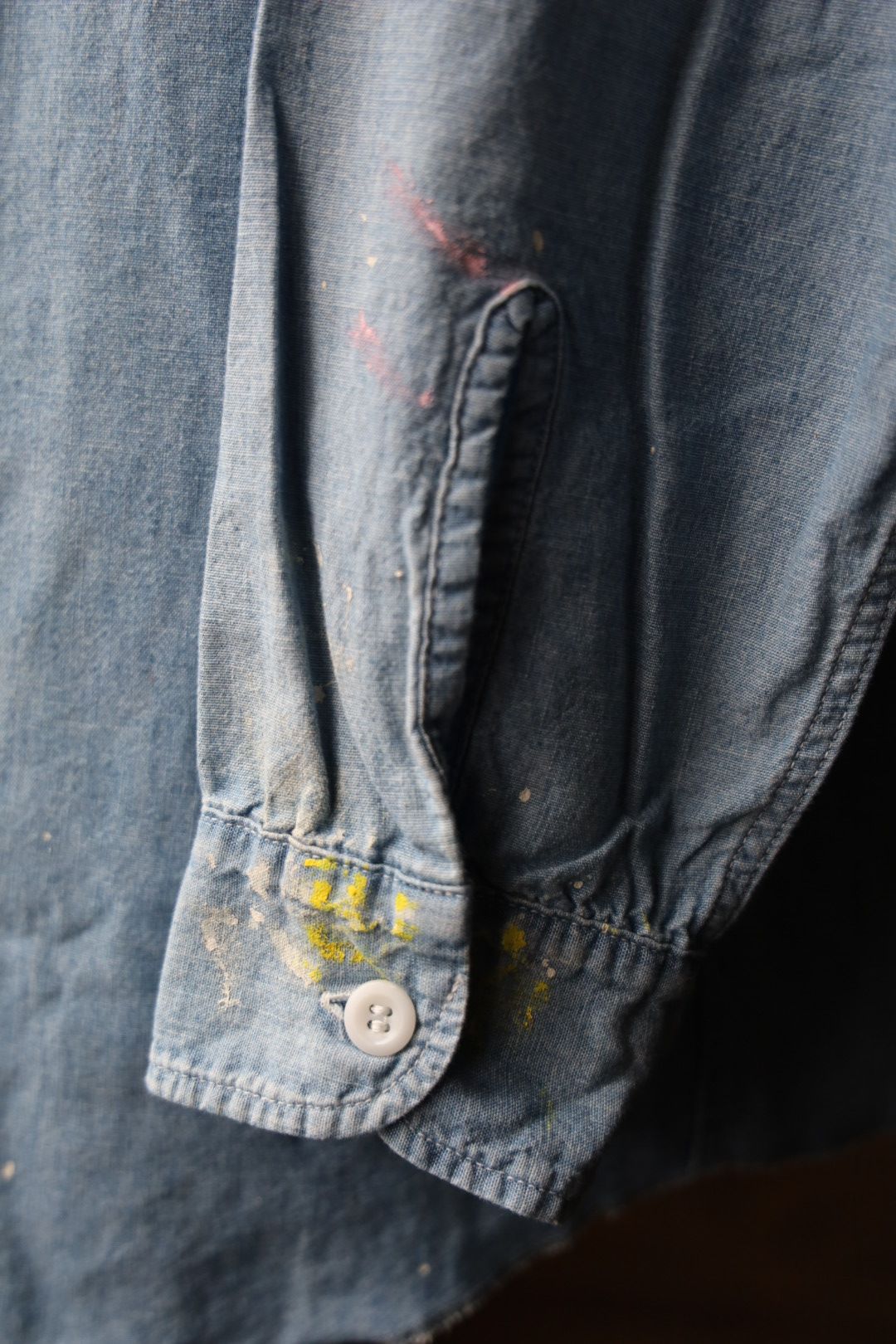 BOW WOW バウワウ シャツ STATE PRISON CHAMBRAY SHIRTS(BW251-SPCS)INDIGO AGING