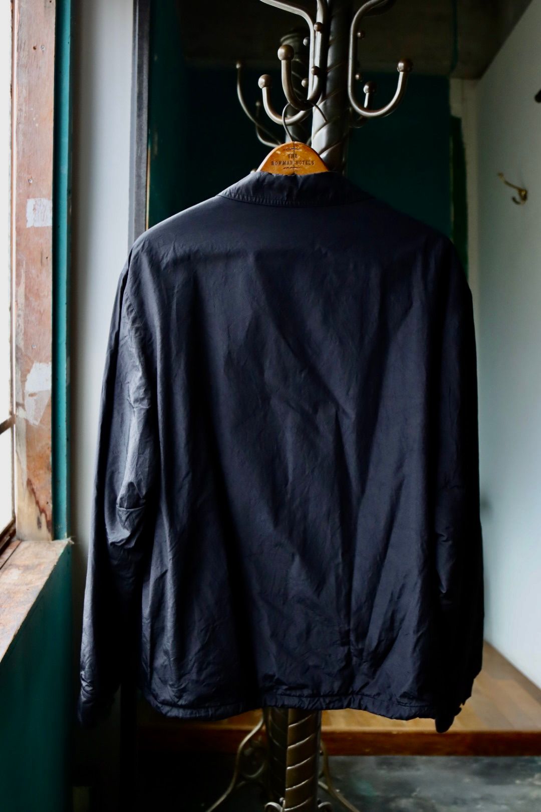 アプレッセ 2025 STYLE2  ジャケットSilk Taffeta Coach Jacket(25AAP-01-31)BLACK☆8月9日(土)発売！