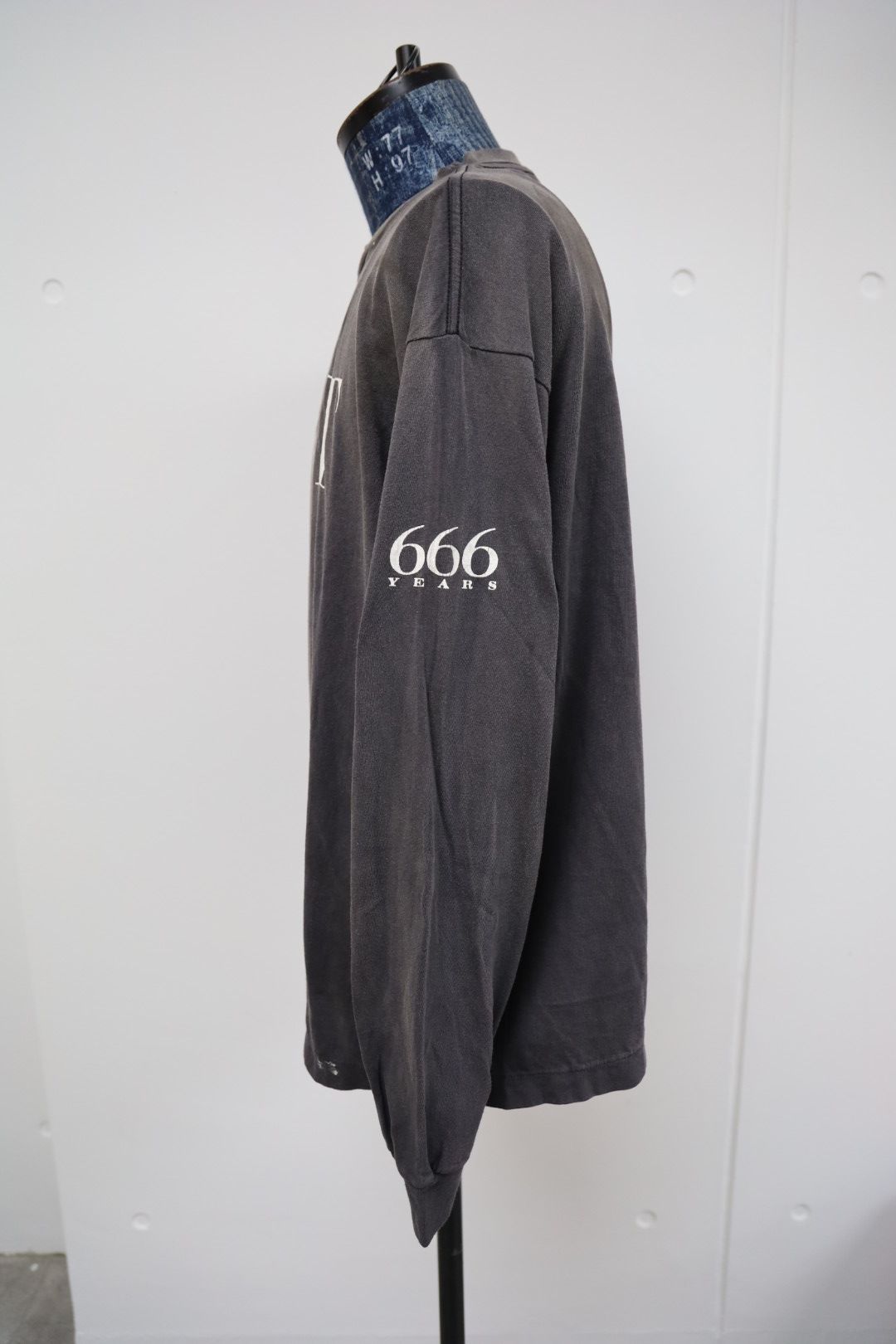 セントマイケル 26SS SAINT 666 LS T-SHIRT (SM-MK8-0000-030)BLACK☆2月21日(土)10:00発売！