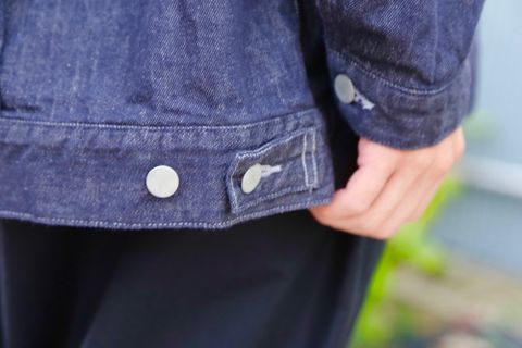 Graphpaper Colorfast Denim Blouson"INDIGO"Style.2020.7.21.