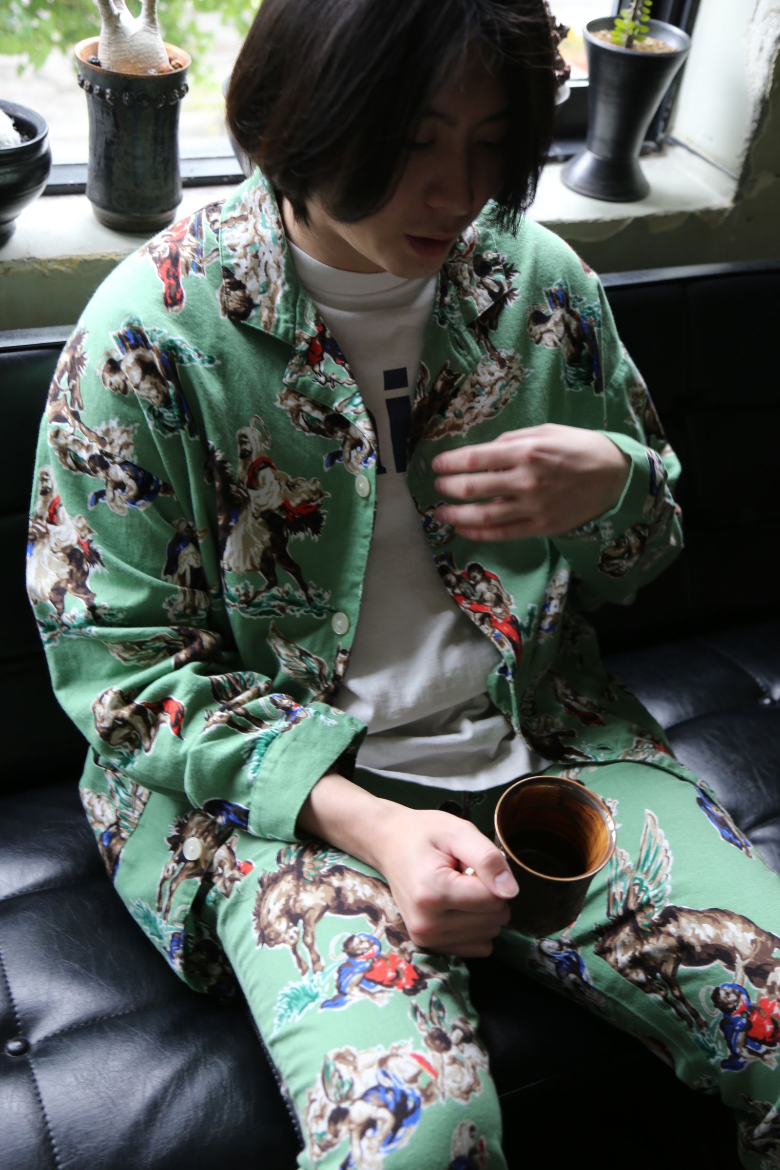©SAINT M×××××× horse PJ SHIRT 4月29日AM10:00発売