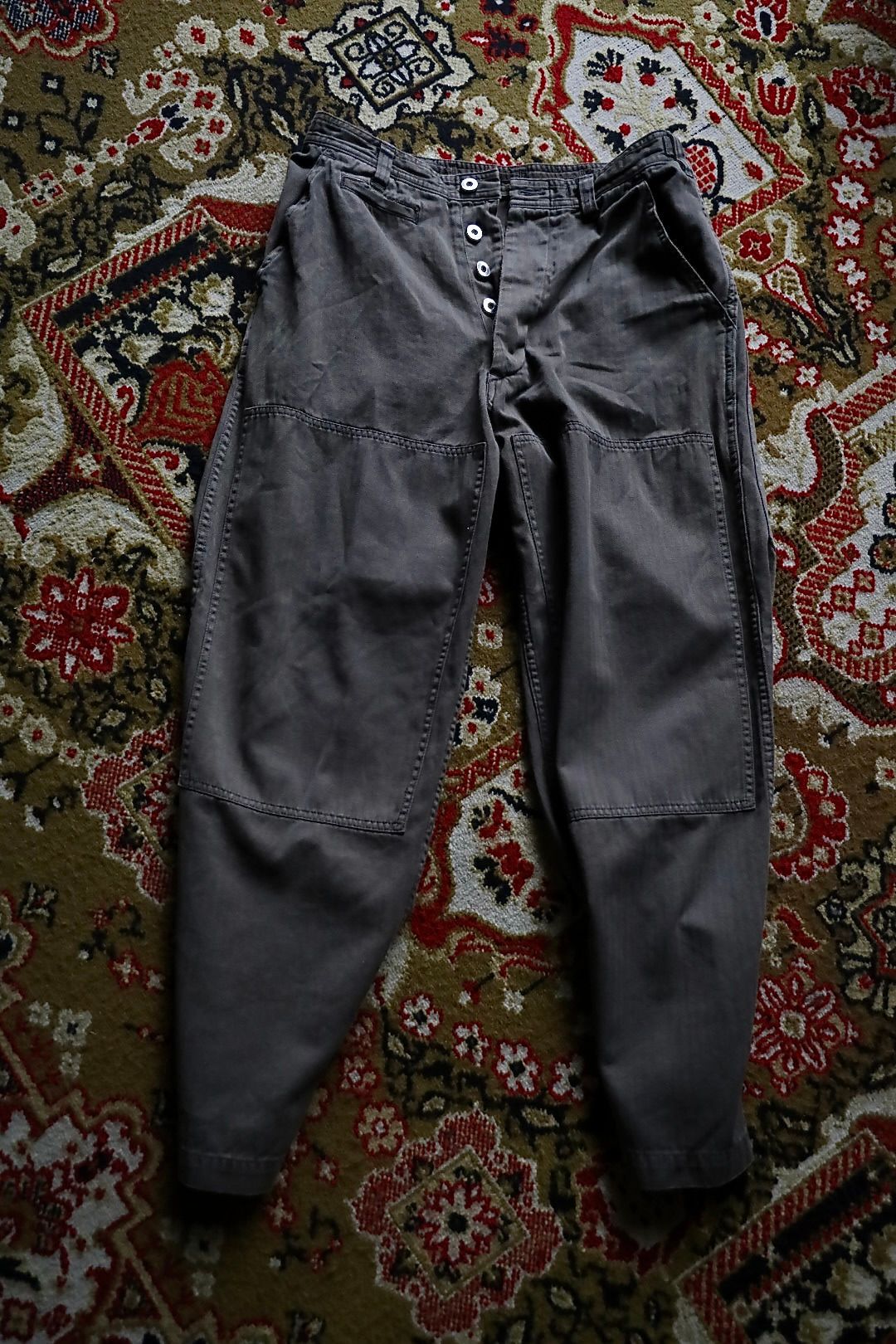 アプレッセ 2026 STYLE2 Military Double Knee Trousers(26AAP-04-24)OLIVE☆9月5日(土)発売！