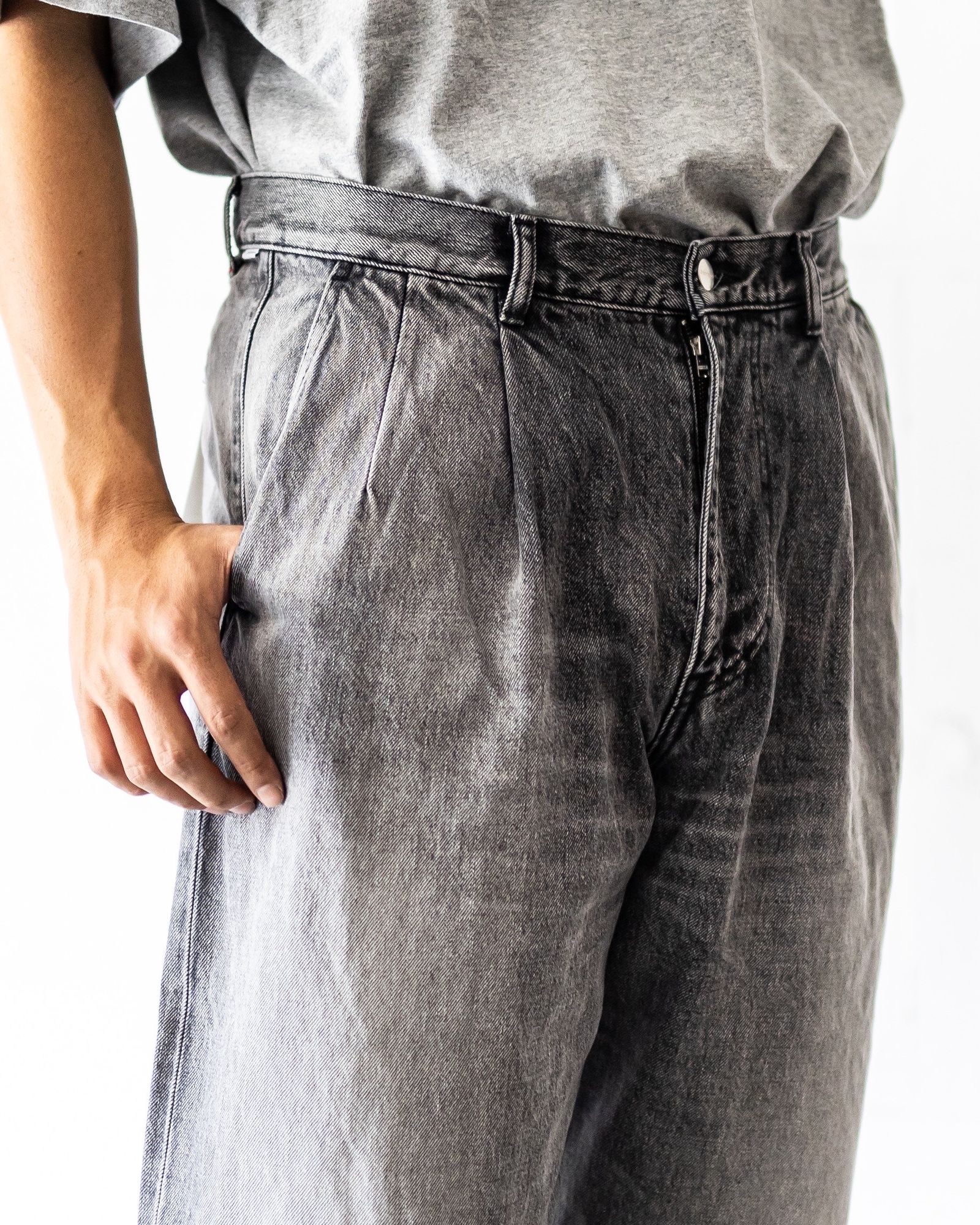 ブルドッグ  グラフペーパー 20SS Graphpaper - グラフペーパー25AW Selvage Denim Two Tuck