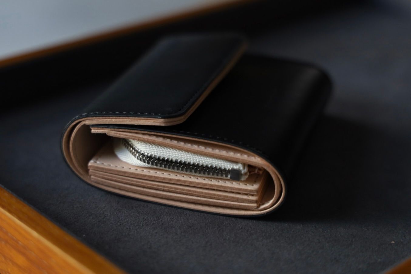 エンダースキーマ 財布 bellows wallet(di-rc-blw)black☆9月6日(土)発売！